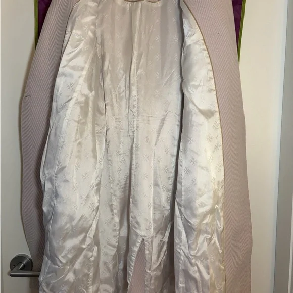 Ted Baker Light Stone Off White Trench Coat - Picture 4 of 7